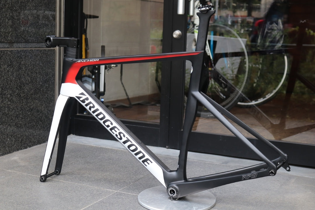 ブリヂストンアンカー BRIDGESTONE ANCHOR RP9 レーシングカラー 530サイズ カーボン ロードバイク ディスクブレーキ フレームセット 【東京南麻布店】