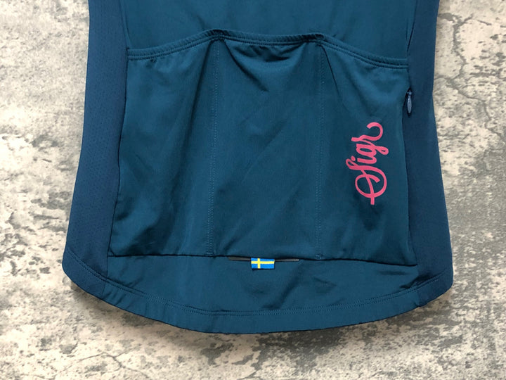 KO412 シーガー Sigr 半袖 サイクルジャージ 深緑 XS レディース