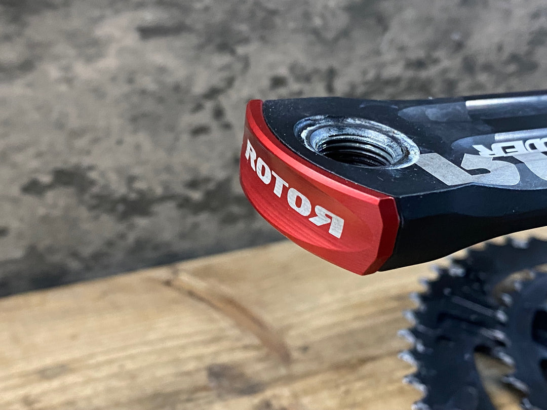 JY210 ローター ROTOR 2IN POWER パワーメーター クランクセット 52/36T 170mm 11S 楕円 Q-RINGS付 動作確認済み 充電ケーブル付属