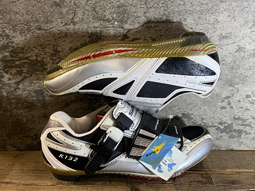 JR543 シマノ SHIMANO SH-R132L ビンディングシューズ 黒 EU36