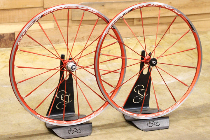 フルクラム FULCRUM レーシングゼロ RACING ZERO アルミ クリンチャー ホイールセット レッドスポーク シマノ 11/12S 15C 【立川店】