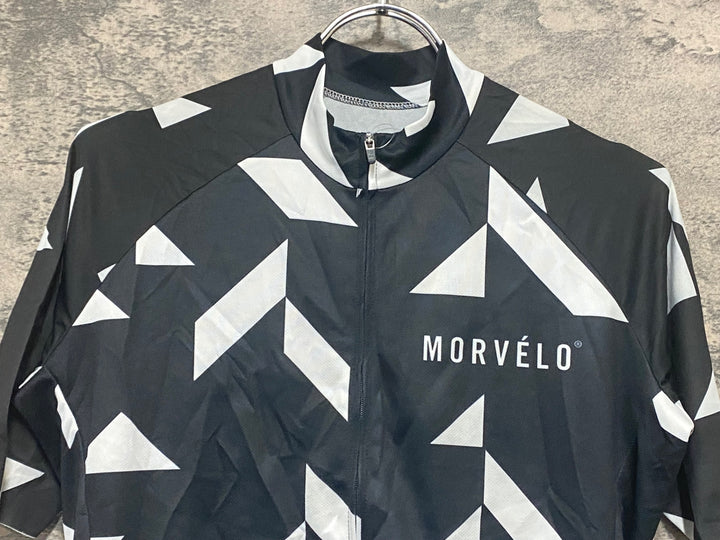 KJ267 モルベロ MORVELO 半袖 サイクルジャージ 黒 S