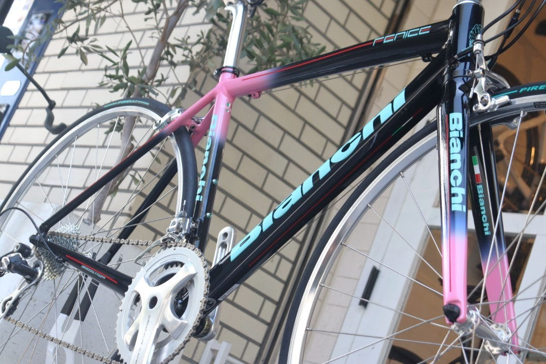 ビアンキ Bianchi フェニーチェ プロ FENICE PRO 2018モデル 530サイズ カンパニョーロ ケンタウル 11S アルミ –  BICI AMORE ONLINE STORE