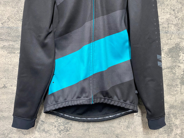 JJ688 dhb 長袖サイクルジャージ 14 裏起毛 黒緑