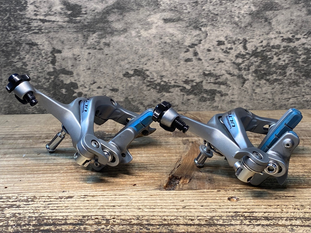 JG816 シマノ SHIMANO アルテグラ ULTEGRA BR-6700 キャリパーブレーキ 前後セット シルバー