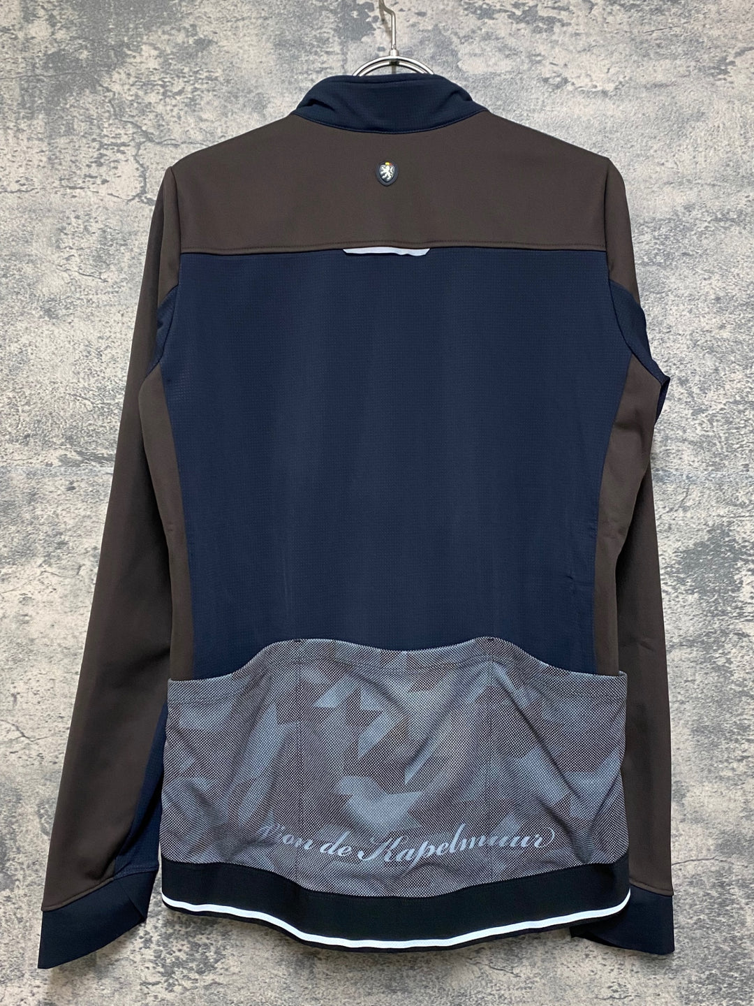 JO631 リオンドカペルミュール Lion de KAPELMUUR 長袖 サイクルジャケット 茶 グレー M 裏起毛