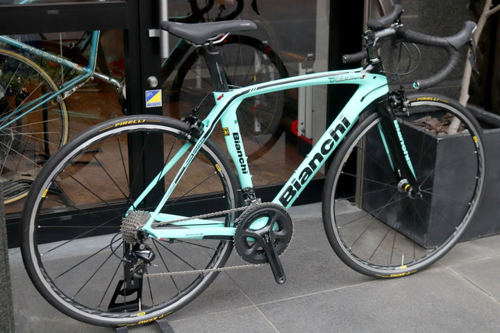 ビアンキ Bianchi オルトレ Oltre XR3 リム 2018 53サイズ シマノ 105 5800 11S カーボン ロードバイク 【東京南麻布店】