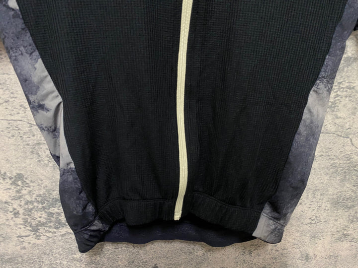 JQ532 イザドア Isadore signature climber's jersey 半袖サイクルジャージ 黒 XS 穴開き