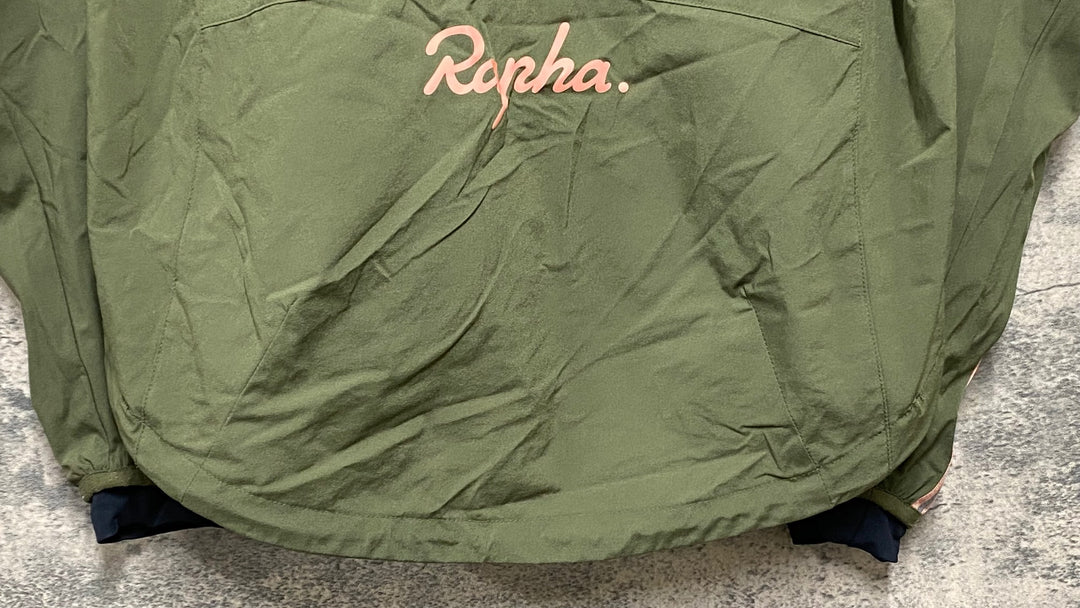 KC769 ラファ Rapha CLASSIC WIND JACKET 長袖 ウインドブレイカー カーキ M
