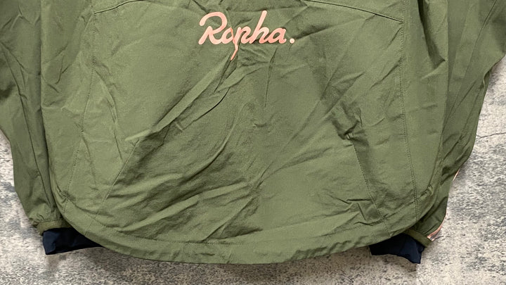 KC769 ラファ Rapha CLASSIC WIND JACKET 長袖 ウインドブレイカー カーキ M