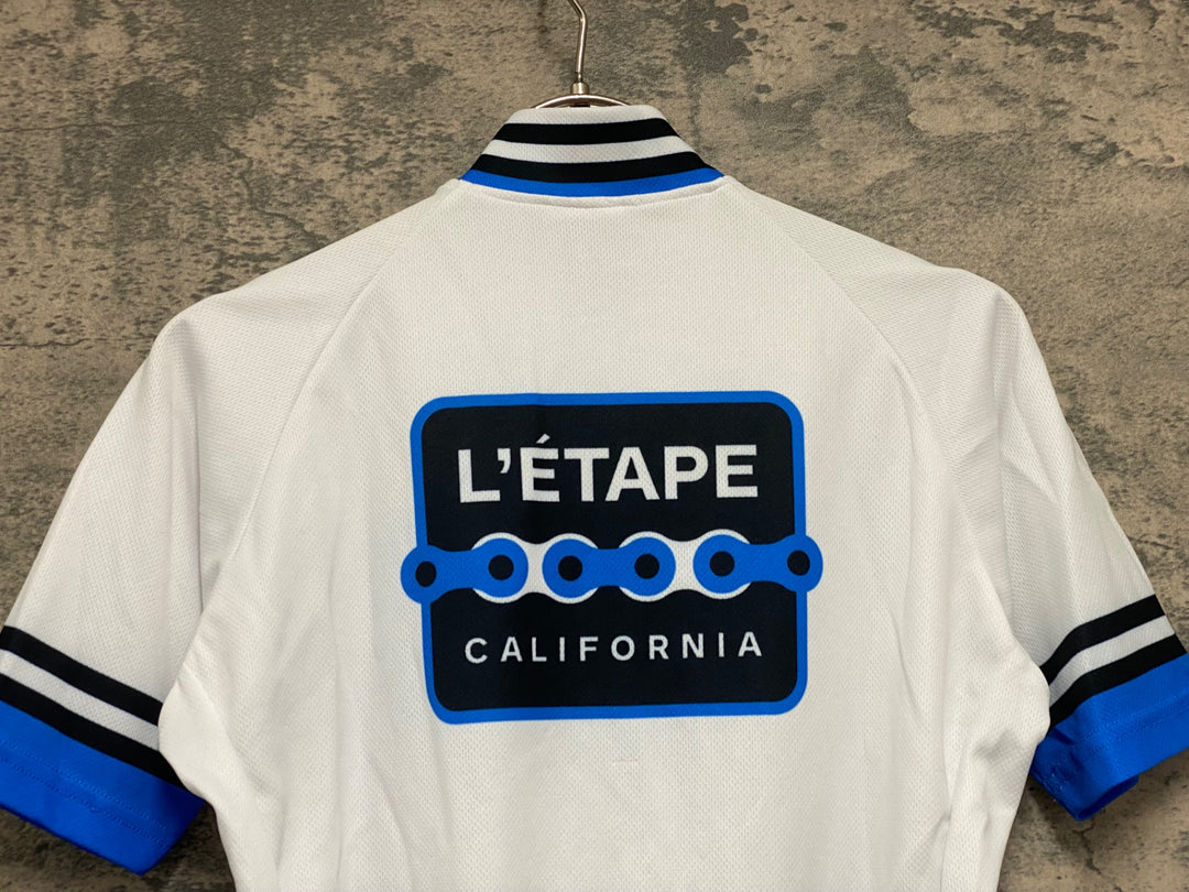 JX632 チャンピオンシステム ChampionSystem 半袖 サイクルジャージ 白青 レディース S L' ETAPE CALIFORNIA
