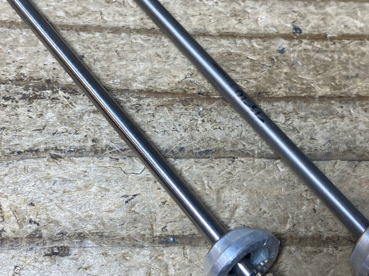 JU479 TITO チタニウム Titanium Alloy Ultralight チタン スキュワー クイックリリース OLD100x130mm シルバー