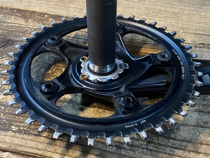JU280 スラム SRAM FORCE 22 クランクセット X-SYNC 42T 175mm DUB