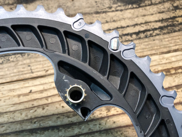JR853 シマノ SHIMANO 105 FC-R7000 アウターチェーンリング 52T シルバー