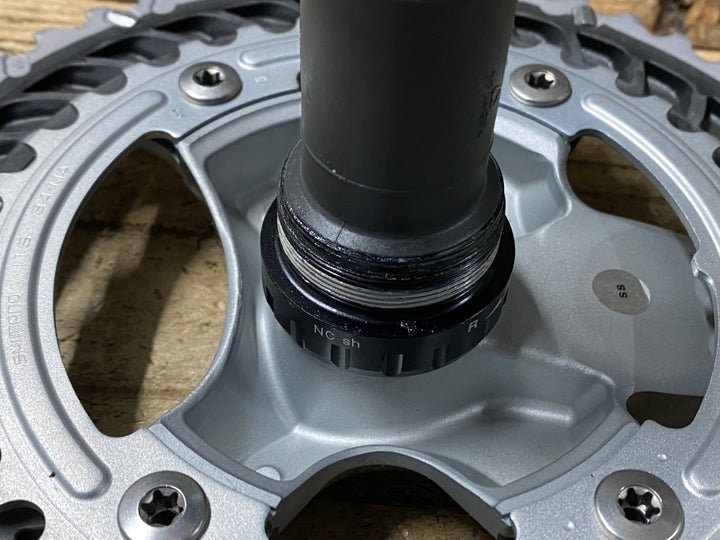 KI380 シマノ SHIMANO 105 FC-5800 クランクセット シルバー 50/34T 165mm BB付属