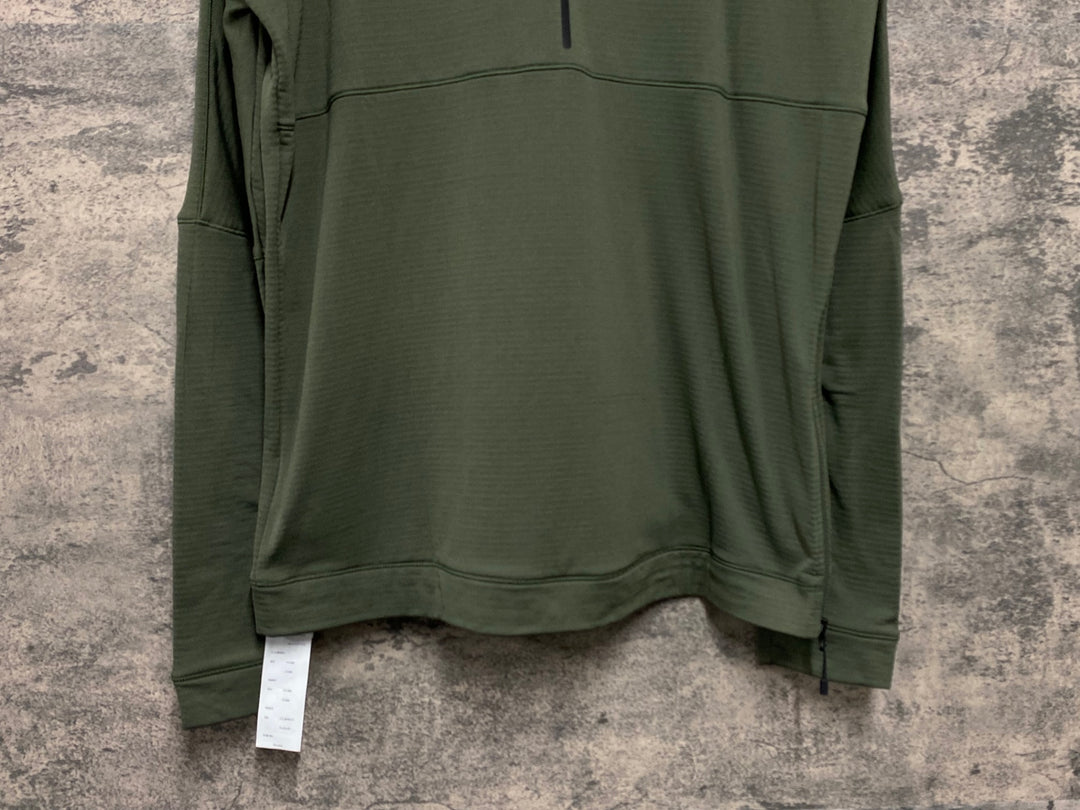 JV703 スペシャライズド SPECIALIZED TRAIL POWERGRID JERSEY LS MEN 長袖 サイクルジャージ カーキ M