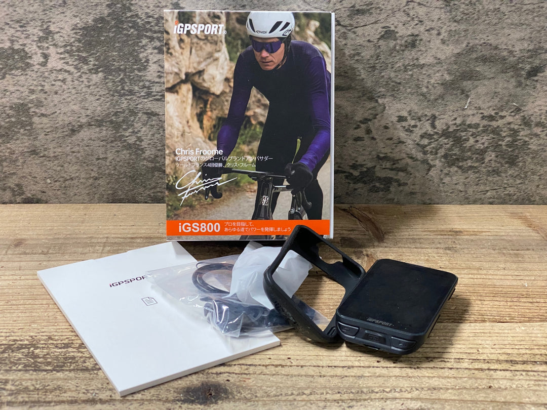 JY394 iGP Sport iGS800 GPS サイクルコンピューター 起動確認済