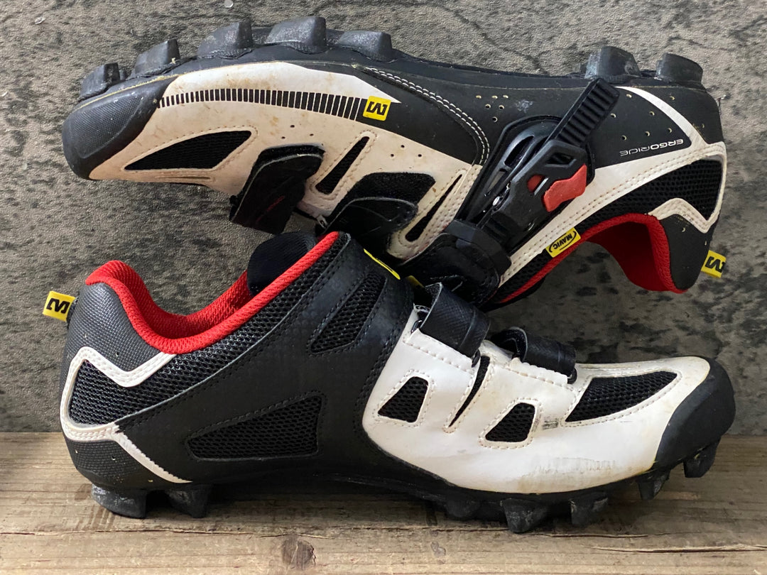 KF438 マヴィック MAVIC ERGO RIDE ビンディングシューズ 白 EU42