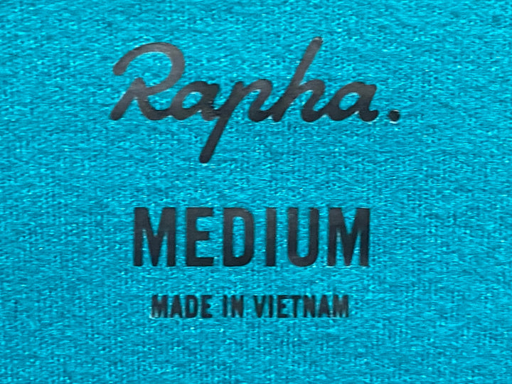 KA861 ラファ Rapha CORE LONG SLEEVE JERSEY 長袖 サイクルジャージ ターコイズグリーン M