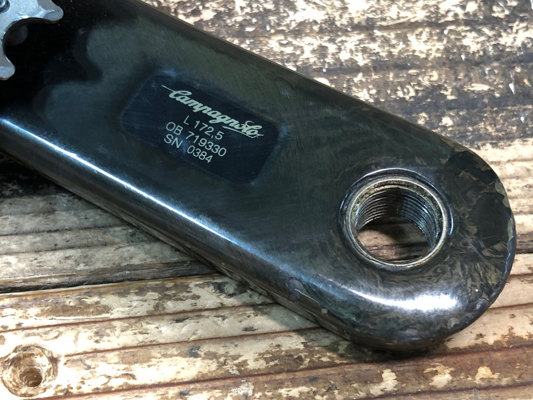 JB895 カンパニョーロ CAMPAGNOLO レコード RECORD FC7-RE293C ULTRATORQUESYSTEM カーボン クランク 172.5mm 53/39T 5H