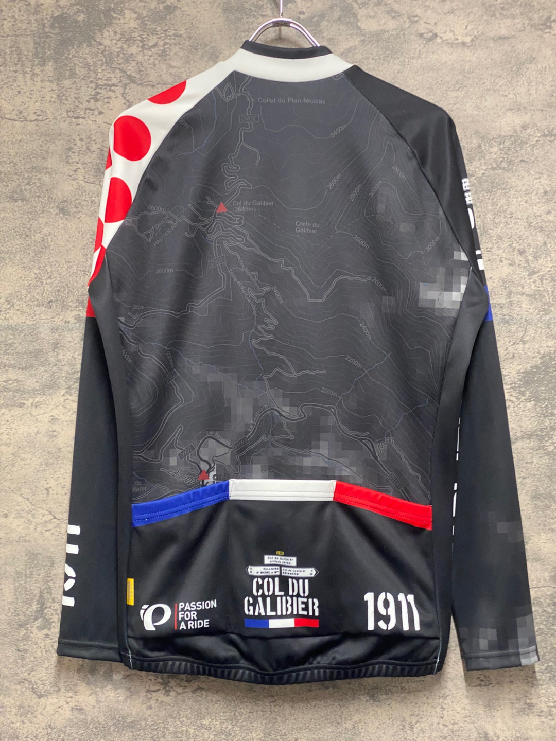 JZ905 パールイズミ PEARL iZUMi 長袖 サイクルジャージ 黒 L 裏起毛 THERMODRESS NEO