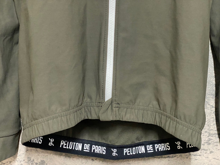 JN477 プロトンドパリ PELOTON DE PARIS 長袖 サイクルジャージ カーキ M