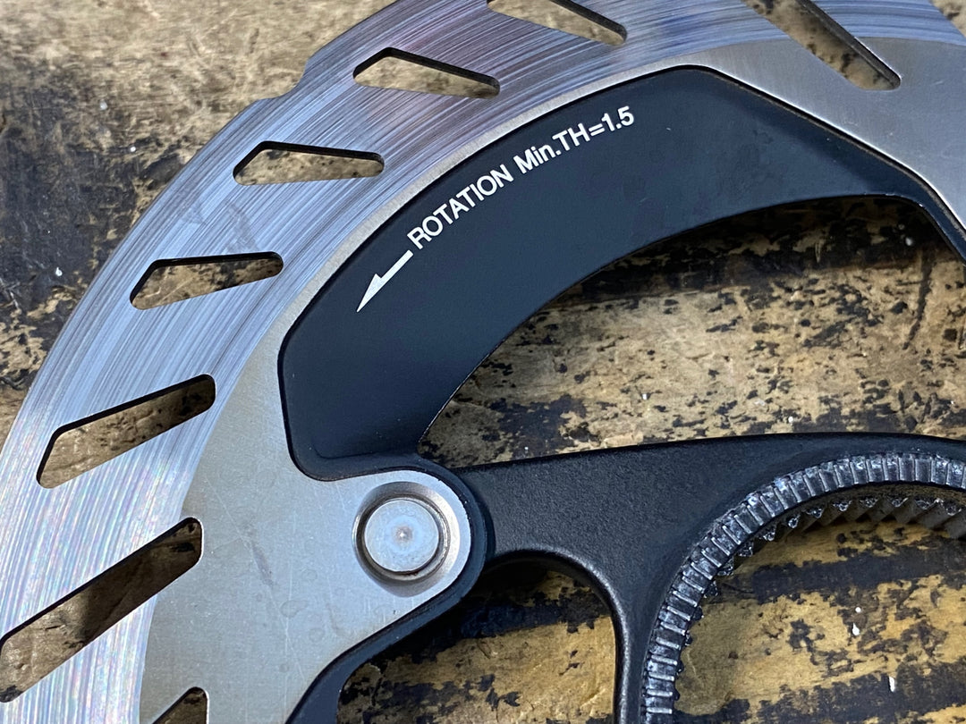 KA019 シマノ SHIMANO DURA-ACE RT-CL900 ディスクブレーキローター 2枚セットΦ160/140 ローター残り1.63/1.71mm