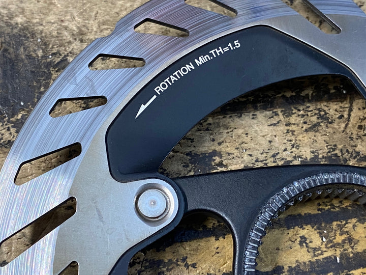 KA019 シマノ SHIMANO DURA-ACE RT-CL900 ディスクブレーキローター 2枚セットΦ160/140 ローター残り1.63/1.71mm