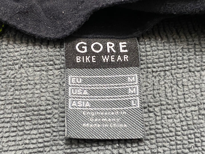 JZ003 ゴアバイクウェア GORE BIKE WEAR 長袖 サイクルジャケット 黃 L 裏起毛