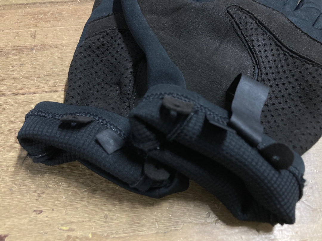 KD627 ラファ Rapha PRO TEAM GLOVES 長指 ウィンターグローブ 黒 サイズ不明