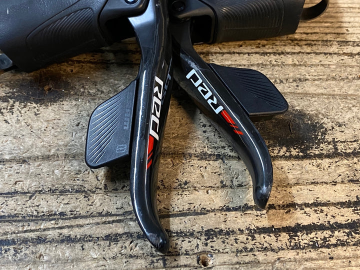 JF330 スラム SRAM レッド RED e-Tap シフトブレーキレバー 前後ディレイラー 変速3点セット 電動 2×11S CERAMICSPEED OSPW