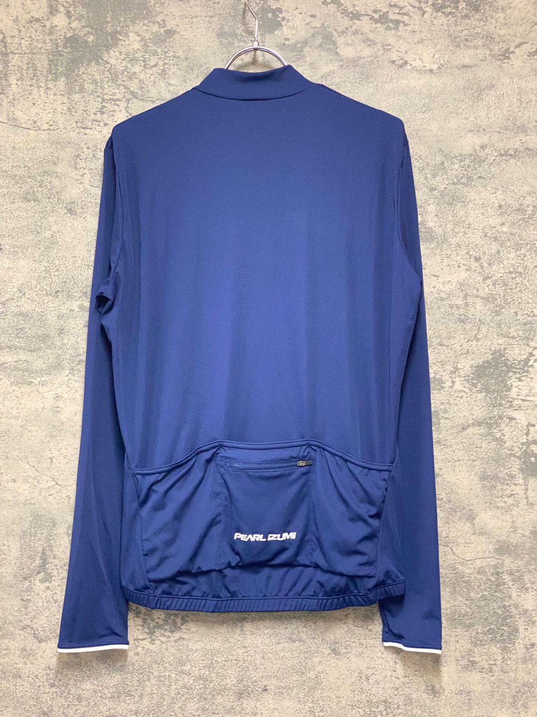 KA704 パールイズミ PEARL iZUMi 長袖 サイクルジャージ 薄手 紺 XLサイズ