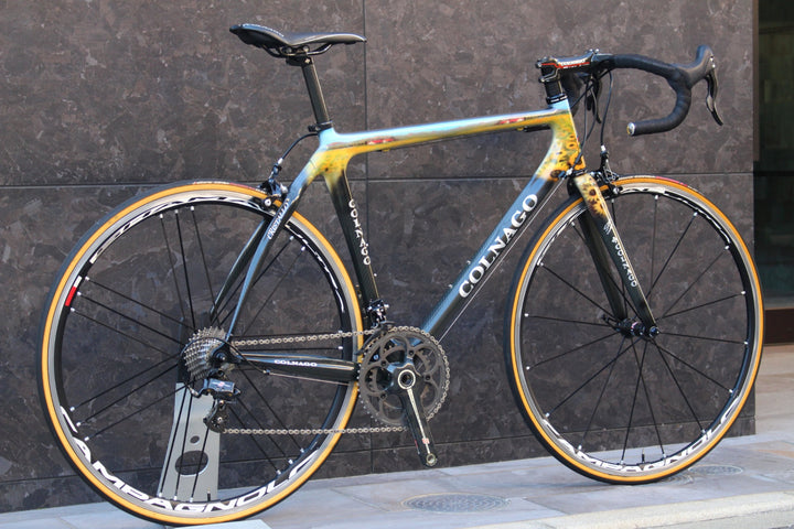 コルナゴ COLNAGO クリスタロ CRISTALLO Sunflowerカラー 2008年モデル カンパニョーロ レコード 11S カーボン ロードバイク 【福岡店】