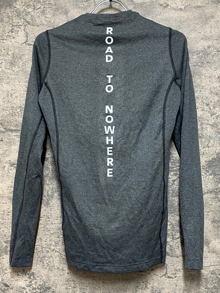 JP768 パスノーマルスタジオ PAS NORMAL STUDIOS Control Mid Long Sleeve Base Layer 長袖 ミドルレイヤー グレー XS