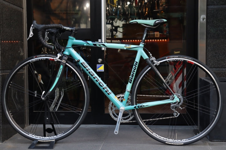 ビアンキ BIANCHI SL3 ALU/CARBON 2004モデル 550サイズ カンパニョーロ ケンタウル 10S アルミ カーボンバック ロードバイク 【東京南麻布店】