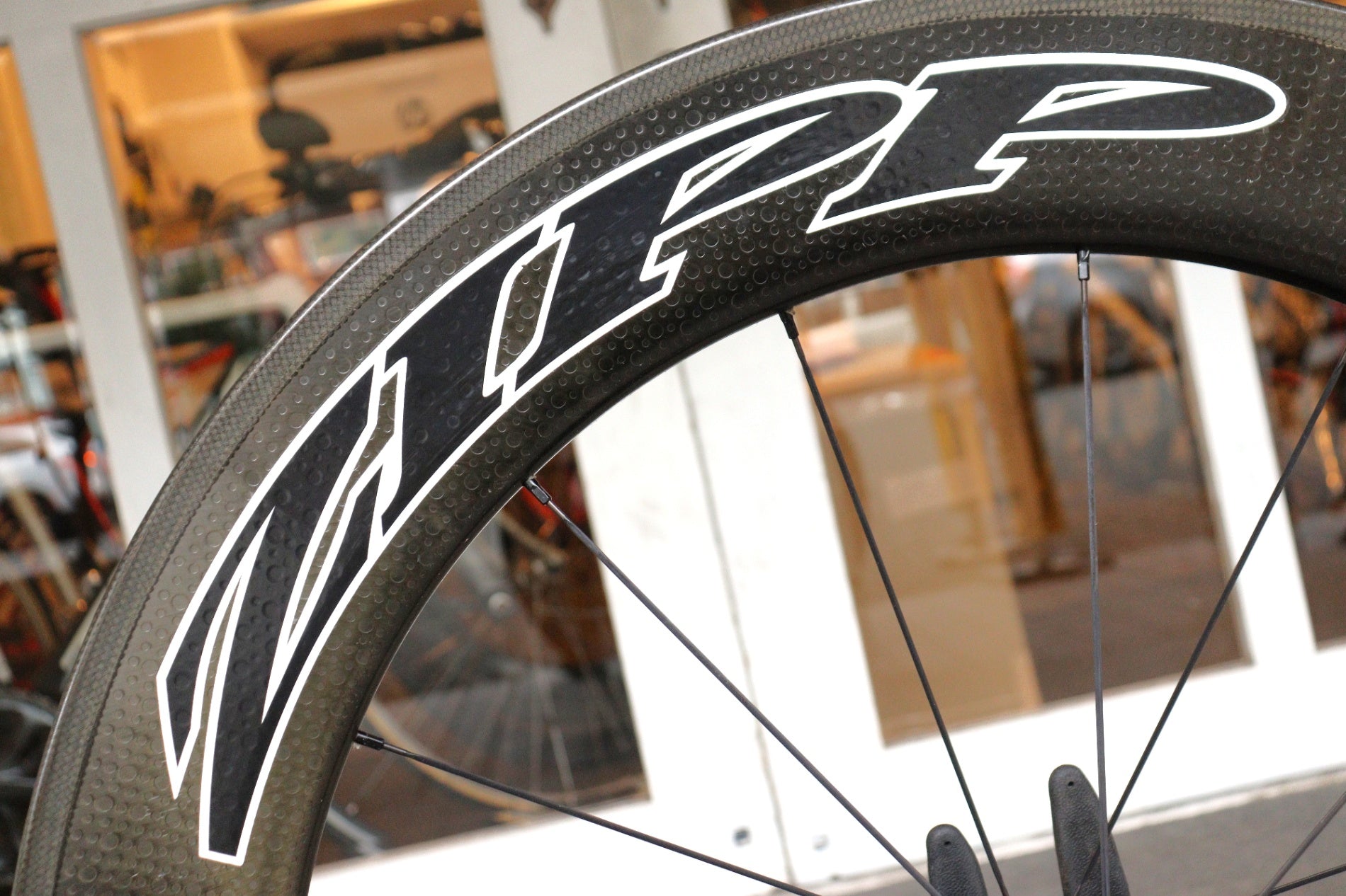 ジップ ZIPP 808 FIRECREST カーボン チューブラー フロントホイール