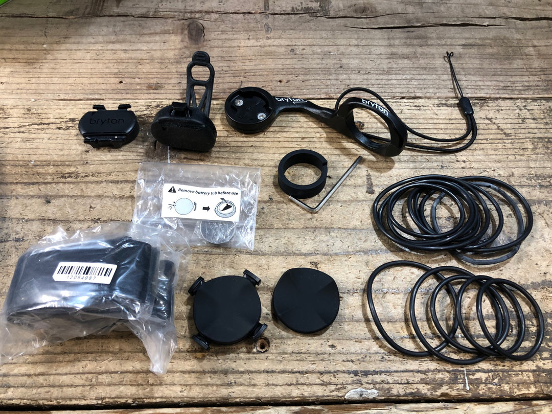 JY964 ブライトン Bryton ライダー Rider 750 サイクルコンピューター SPD/CAD/HRMセンサー付