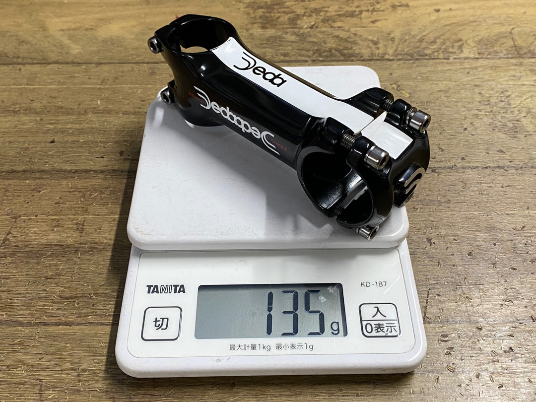 KP064 デダ Deda ZERO 1 アルミステム 黒 Φ31.7 OS 90mm