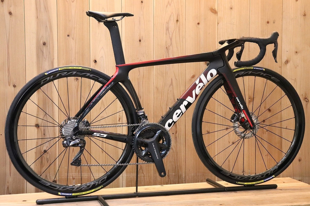 サーヴェロ CERVELO S5 2019年モデル 48サイズ シマノ アルテグラ R8070 MIX Di2 11S カーボン ロードバイク 【芦屋店】