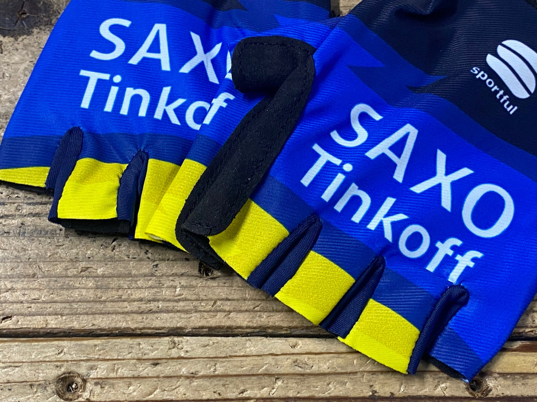 KJ792 スポーツフル sportful 指切り グローブ 紺 L TINKOFF SAXO