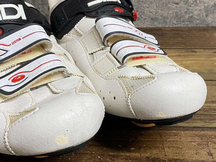 JU918 シディ SIDI S-PRO ビンディングシューズ 白 EU44 1/2