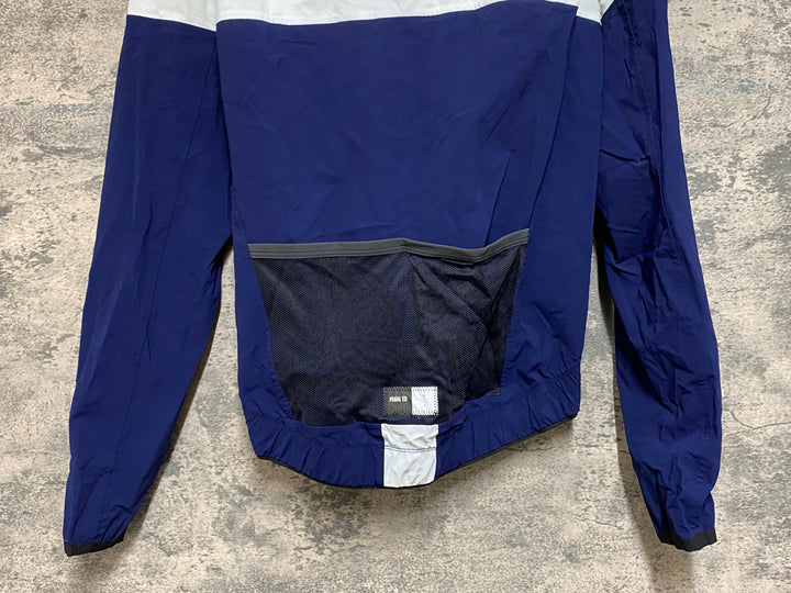 JL026 ペダレッド PEdALED 長袖 ウインドブレイカー 濃紺 白 S