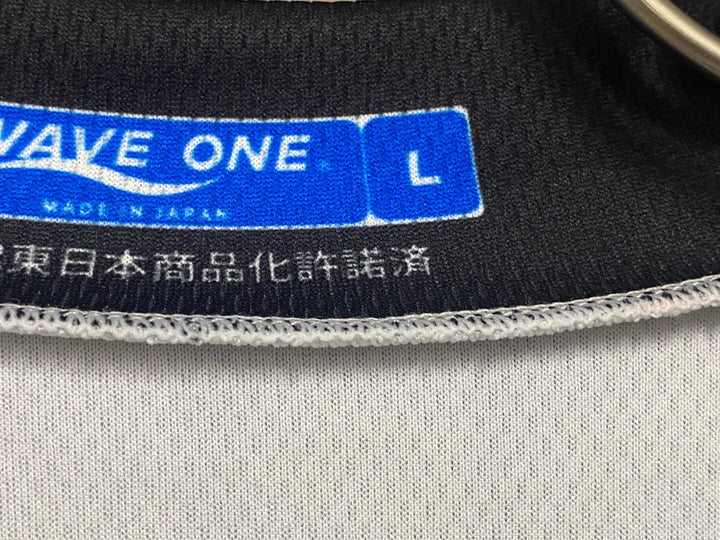 JY057 ウェイブワン WAVE ONE 半袖 サイクルジャージ 緑 L