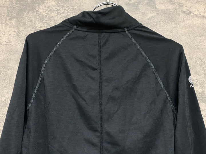 KK287 レリック reric 長袖 サイクルジャージ 黒 M