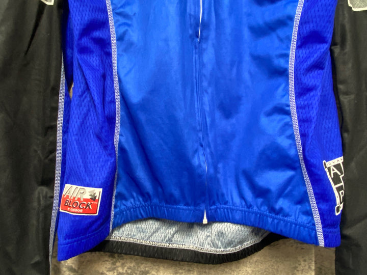 KJ056 アソス assos INTERMEDIATE 長袖 サイクルジャージ 青 L