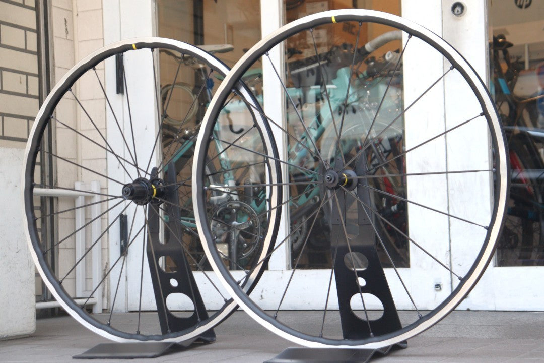 マヴィック MAVIC キシリウム KSYRIUM SL アルミ チューブレス ホイールセット シマノ11S/12S 19C 【横浜店】