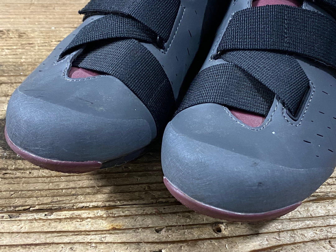 KN647 フィジーク fizik TERRA POWER STRAP X4 Shoes ビンディングシューズ グレー EU42