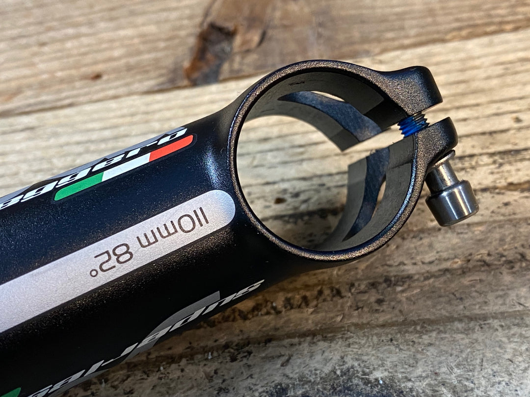 JV638 デダ Deda superleggero アルミ ステム 黒 110mm Φ31.7 OS 82° ※ボルト欠品