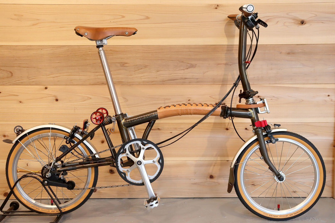 ブロンプトン BROMPTON S6L 2021 ブラックラッカー 2×3S 16インチ 折り畳み 小径車 ミニベロ 【千葉店】