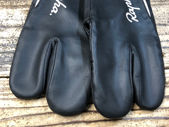 JY897 ラファ Rapha OVERMITTS 長指 グローブ 黒 M